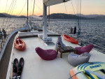 مغامرة مائية ، تزلج على الماء ، غطس ، ميثاق غروب الشمس ، ميثاق صيد السمك ، ميثاق أغانيبي الخاص في مارماريس مو أورلا ، تركيا