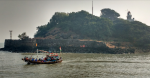 Khandari kalesi, Alibag, Hindistan'a günübirlik mükemmel sürat teknesi kiralama
