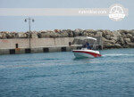 Motorlu Teknede Tam Gün Pusula 150CC Yelken Deneyimi yüksek sezon Hanya, Yunanistan