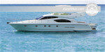 Half-Full Day in High Season With Luxury and Comfort Motor Yacht for Cruising Experience in Ornos, Greece