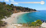 Bol's Murvica beach Trogir-Hırvatistan'da dinlenin