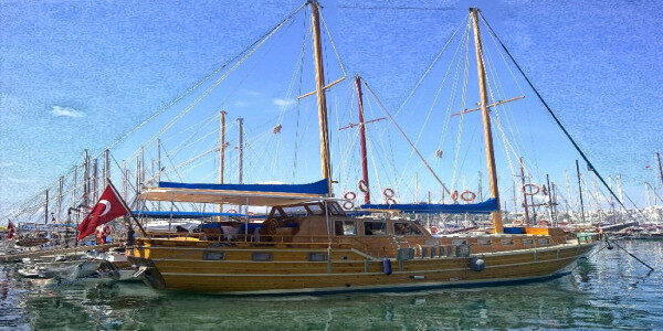 Sailing the Aegean Day Charter Adventure in Bodrum, Turkey