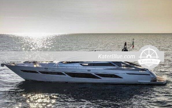 Sewa Perahu Motor 92 kaki di Nice, Prancis