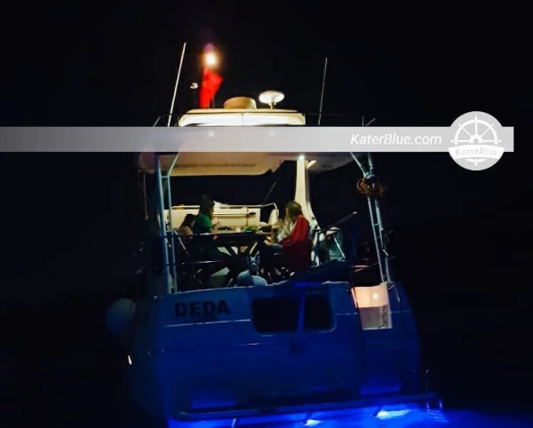Cruising, Swimming, Snorkeling, Diving Experience with Bayliner Motor yacht, Cesme-Turkey