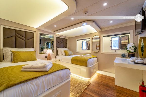 Water-adventure, Water Skating, Snorkeling sunset Charter, Fishing Charter Gulet Special Queen of Makri Charter in Marmaris Muğla, Turkey