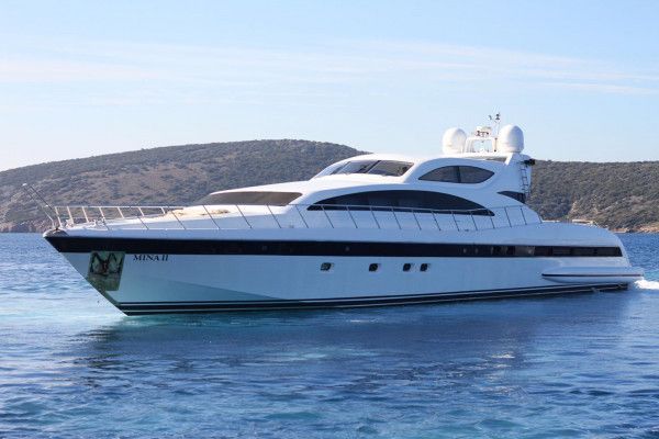 Najam motorne jahte Special Mina Model u Marmarisu, Muğla, Turska