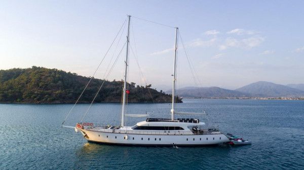 Water-adventure, Water Skating, Snorkeling sunset Charter, Fishing Charter Gulet Special Queen of Makri Charter in Marmaris Muğla, Turkey