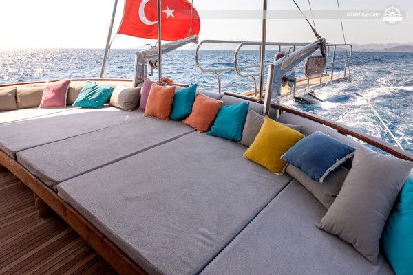 Water Skating, Snorkeling, Sunset Charter, Fishing Charter, Water-adventure in a Luxury Gulet in Marmaris Muğla, Turkey