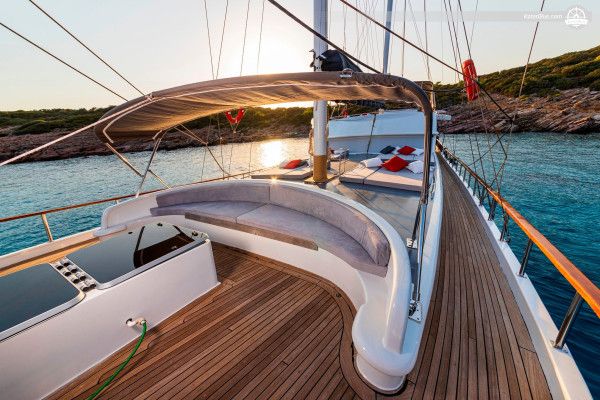 Water Skating, Snorkeling, Sunset Charter, Fishing Charter, Water-adventure in a Luxury Gulet in Marmaris Muğla, Turkey