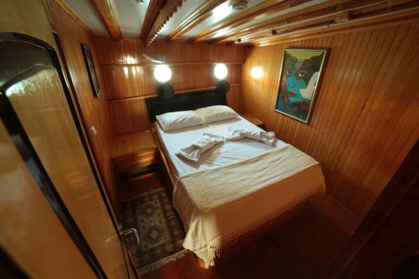 WoodenSchooner Special Sea Bella Charter v Antalyi, Kaş, Kalkan, Turecko