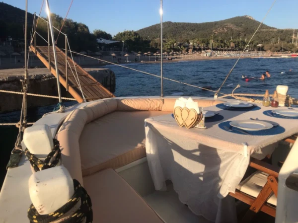 Tour giornaliero in caicco privato a Bodrum/Mugla, Turchia