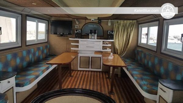 Excursion de pêche en yacht à moteur de 72 heures, location de bateau pour la plongée en apnée à Hurghada, en Égypte