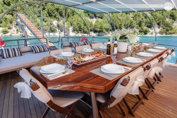 Fishing Charter and Snorkeling Experiences with one of the biggest gulets in Dubrovnik, Croatia