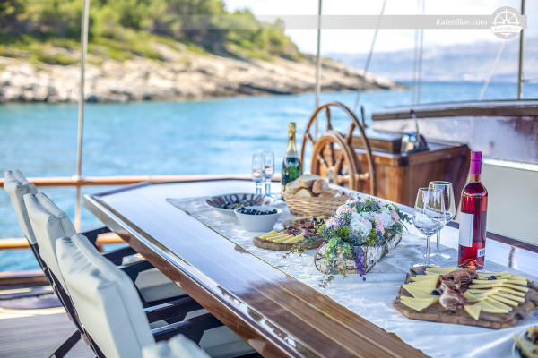 Water Skating and Snorkeling Experiences with an Elegant Gulet in Dubrovnik, Croatia