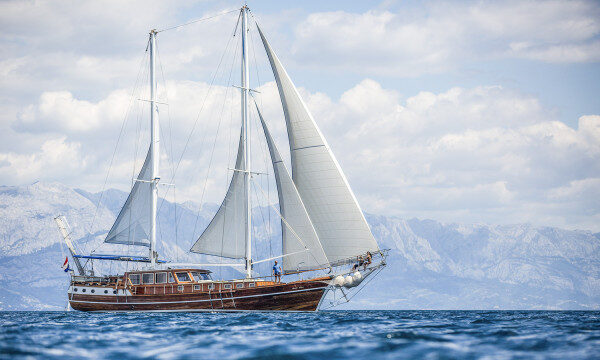 Water Skating and Snorkeling Experiences with an Elegant Gulet in Dubrovnik, Croatia