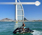 برج العرب ومارينا سكاي لاين 30 دقيقة جولة جت سكي تجربة في دبي ، الإمارات العربية المتحدة