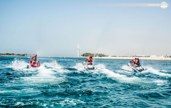 Burj al Arab &amp; Marina skyline 30 mins tour Jet ski Experience in Dubai, UAE