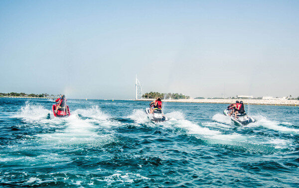 Burj al Arab &amp; Marina skyline 1 hour Jet Ski Experience in Dubai, UAE