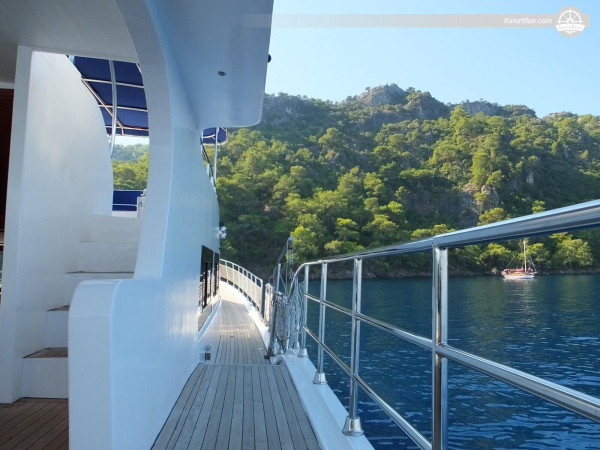 Charter with 25m 6cabin Luxury Trawler in Fethiye