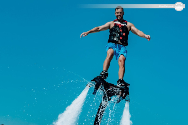 Fly above the water 30 mins with Flyboard-Zapata Racing Experience in Dubai, UAE
