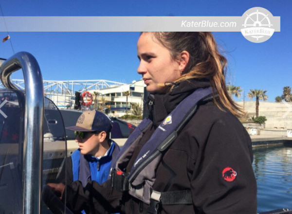 Equipaggio qualificato RYA a Barcellona, ​​Spagna