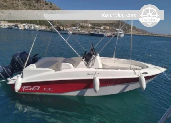 Full Day on Motor Boat Compass 150CC Sailing Experience low-season in Chania, Greece