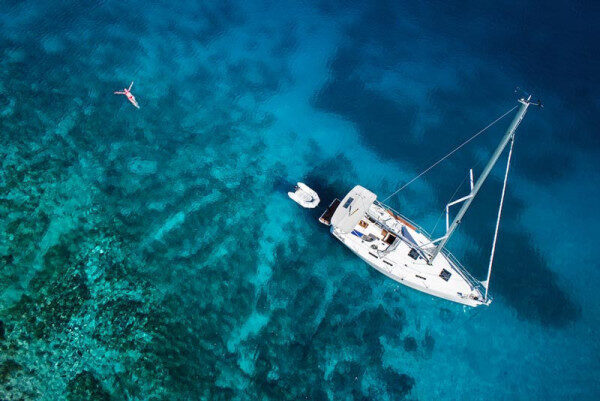 Kassandra Daily Cruises in Toroneos Gulf Halkidiki in Greece