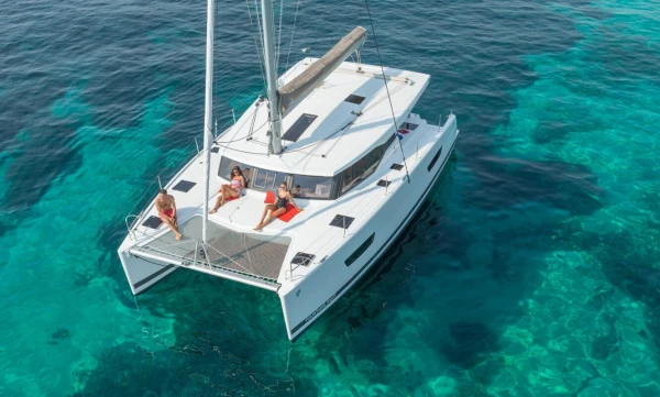 Cruising around Zadar, Croatia on a Cofortable catamaran