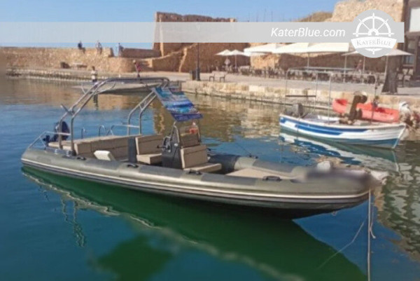 Halbtagesausflug mit dem Motorboot in der Hochsaison in Chania, Griechenland