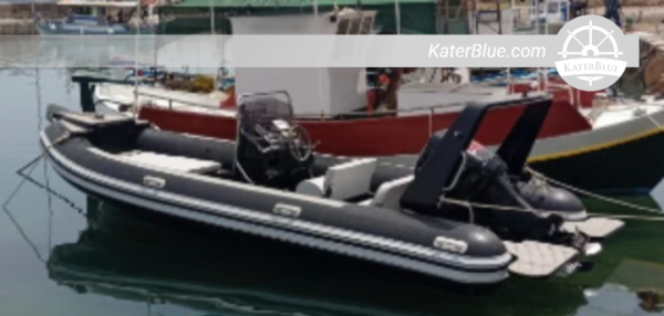 Half-Day on Motor Boat Predator-Experience high-season in Chania, Greece