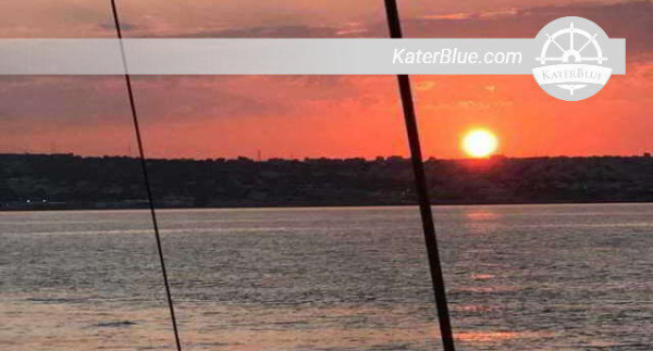 Sunset Charter with a Lovely Wooden Yacht in Rodos, Greece 
