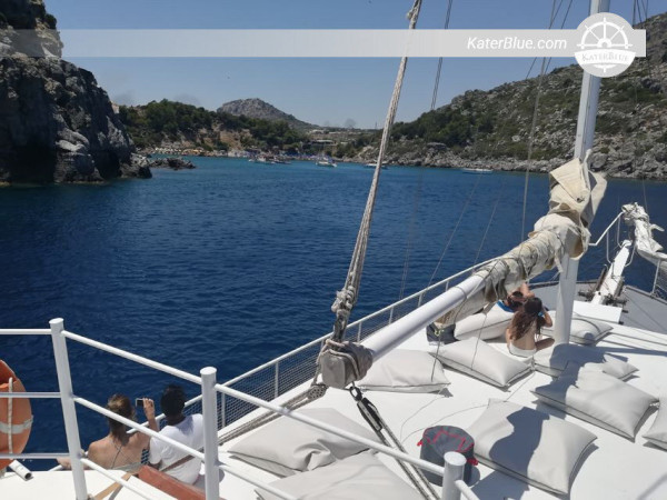 All inclusive Day Cruise with a special wooden Yacht in Rodos, Greece 
