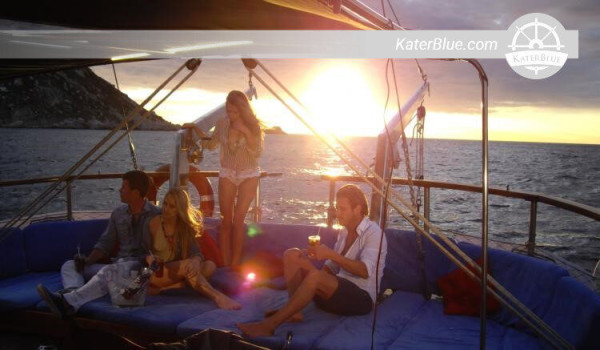 Sunset Charter with a Lovely Wooden Yacht in Rodos, Greece 