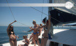 Amazing 8 Hours sailing Tour with a Stunning Catamaran in Málaga, Spain