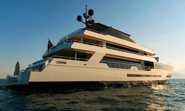 Yacht a motore di lusso con 6 cabine per il viaggio blu a Gocek, Turchia