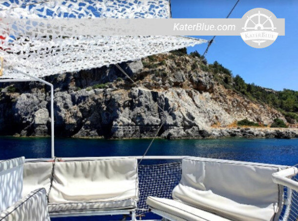 Memorable Private cruise with a lovely wooden Yacht in Rodos, Greece 