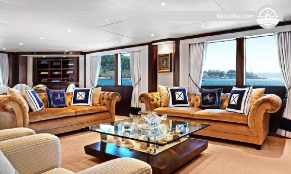 Noleggio barca a motore di 40 m con 5 cabine di lusso a Bodrum, Turchia