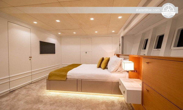 Yacht di lusso per crociere blu a Bodrum, Turchia