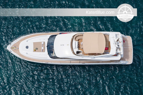 Halb- bis Ganztagesausflug in der Nebensaison mit einem atemberaubenden Beispiel der Princess Motoryachten der M-Modelle – ein Erlebnis in Ornos, Griechenland