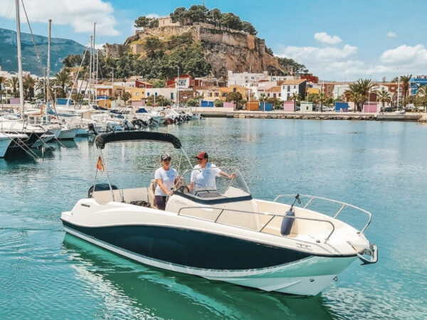 Go Sailing when High Season by Motorboat Quicksilver in Alicante, Spain