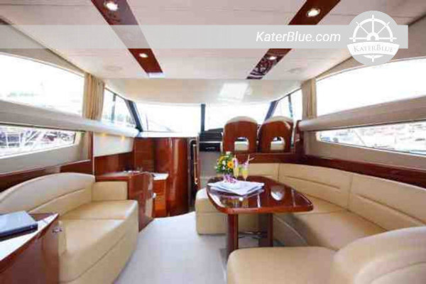 Half-Full Day in High Season With The Popular and Luxury Motor Yacht for Cruising Experience in Ornos, Greece