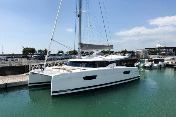 The New Astrea 42 by Fountaine Pajot Sailing Catamaran-Experience in Punat, Croatia 