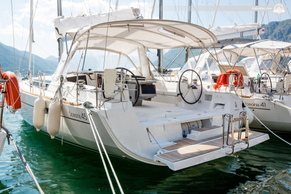 The Pleasure of Living on Sailing Yacht Oceanis 45-Experience in Tivat, Montenegro
