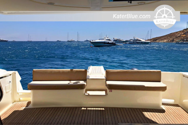 Half-Full Day in High Season With Spacious and Luxurious Motor Yacht for Cruising Experience in Ornos, Greece