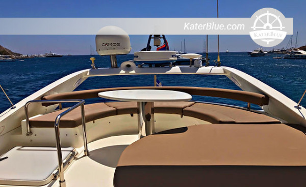 Half-Full Day in High Season With Spacious and Luxurious Motor Yacht for Cruising Experience in Ornos, Greece