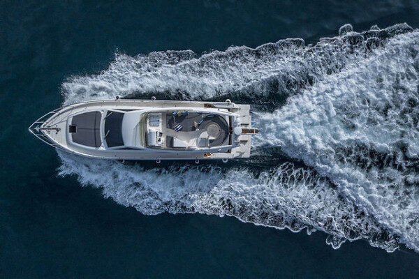 Half-Full Day in High Season With Luxury and Comfort Motor Yacht for Cruising Experience in Ornos, Greece