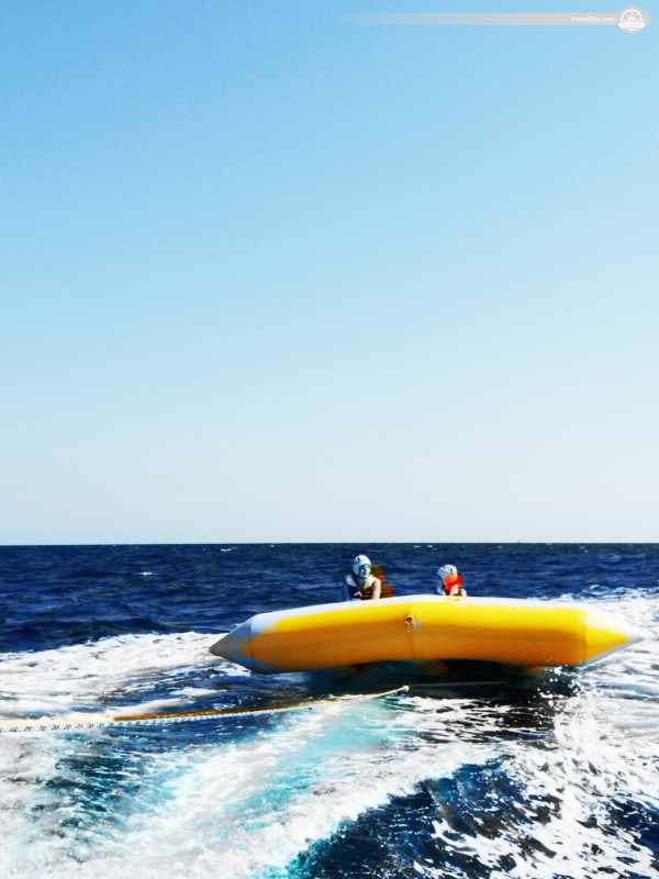 Experience the sensation of gliding and flying above the water in Barcelona, Spain