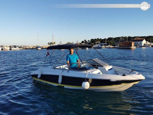 Exploring Islands with Our Speedboat for Water Adventure in Krk Istria, Croatia