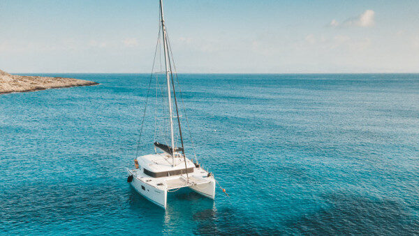  Sunset views catamaran Lagoon 400 Heraklion-Greece