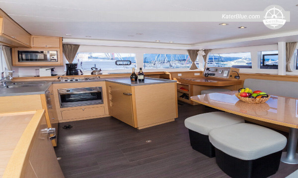 Evening sails high-tech sailing catamaran Heraklion-Greece